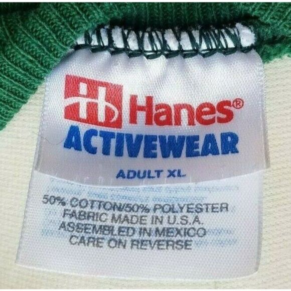 Hanes Activewear Born to Be Wild 50 50 Blend Leopard Dress XL USA Sweatshirt - Picture 7 of 7